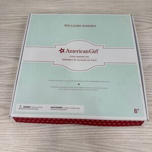 American Girl by Williams Sonoma Pizza Baking Set Red - Mat Cutter Pan Ages 8+